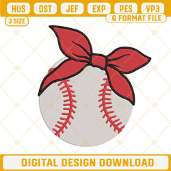 Baseball Mom Embroidery Designs, Baseball Embroidery Files