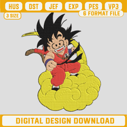 Goku Embroidery Designs, Dragon Ball Embroidery Design, Dragon Ball Z Embroidery Design