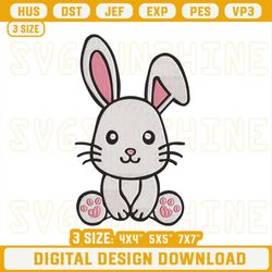 Baby Rabbit Embroidery Designs, Cute Bunny Machine Embroidery Designs.jpg