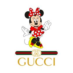 Gucci Minnie Mouse Logo Svg