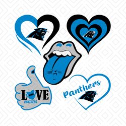 Carolina Panthers Svg Bundle,Sport Svg, Carolina Panthers Svg, Panthers Svg, Panthers Logo Svg, Panthers Heart Svg, NFL