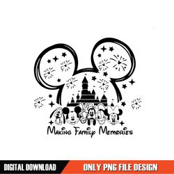 Mickey Magic Castle Making Memories PNG