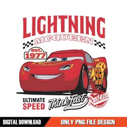 Ultimate Speed Lightning McQueen Cars PNG