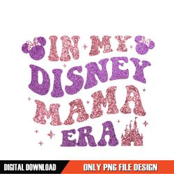 Glitter Minnie In My Disney Mama Era PNG