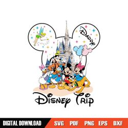 Daddy Mickey Mouse Disney Trip SVG