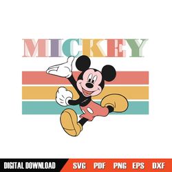 Character Mickey Mouse Disney Svg