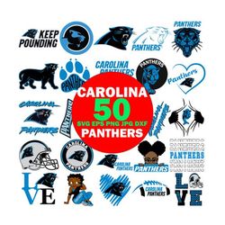 Carolina Panthers, Panthers Svg, Panthers Logo Svg, Nfl Team SVG