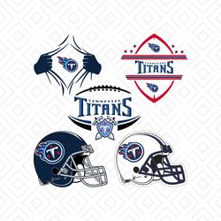 Tennessee Titans Team Logo SVG Bundle, Football Teams Logo SVG, NFL SVG, Titans Logo SVG, Titans Helmet SVG Cricut Files