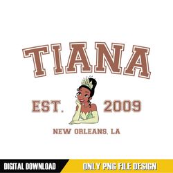 Disney Princess Tiana Est 2009 PNG