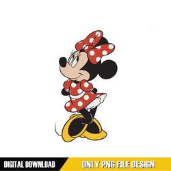 Polka Dot Pink Minnie Mouse Disney PNG