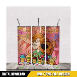Scooby Doo Shaggy Rogers Birthday Party Tumbler PNG
