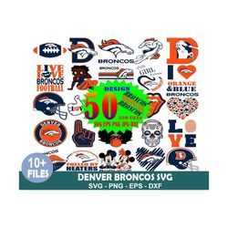 Denver Broncos Football Team Svg, Sport Svg, Denver Broncos Svg