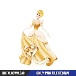 Disney Royal Princess Cinderella Cake Topper PNG
