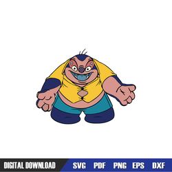 Disney Dr. Jumba Jookiba Lilo Stitch Cartoon Character SVG