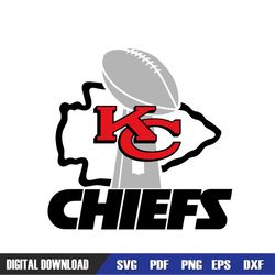 Kansas City Chiefs Super Bowl SVG, KC Chiefs SVG, Kansas City Chiefs Cricut