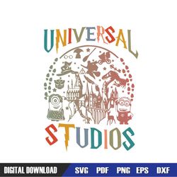 Disney Universal Studios Vintage SVG File Download