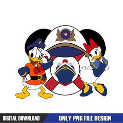 Donald Daisy Couple Duck Disney Cruise Line PNG
