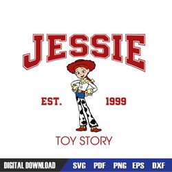 Jessie Est 1999 Toy Story Svg