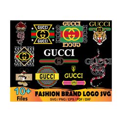 Gucci Bundle Svg, Brand Logo Svg, Gucci Svg, Gucci Logo Svg