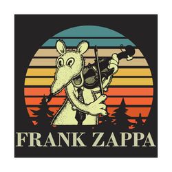 Retro Frank Vincent Zappa Svg, Trending Svg, Frank Zappa Svg, Retro Frank Zappa, Vintage Frank Zappa, Zappa Violin Svg,