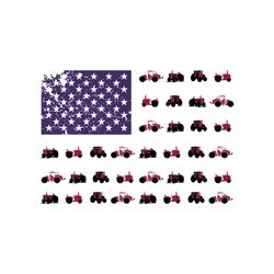 Red Agrimotor USA Svg, Vehicle Svg, Agrimotor Svg, American Flag Svg, USA Flag Svg, USA Svg, Farmers Svg, Farm Svg, Agri