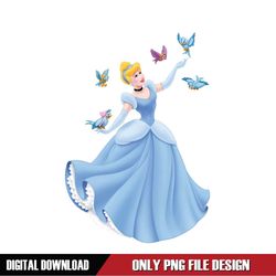Disney Princess Cinderella Birds Transparent PNG