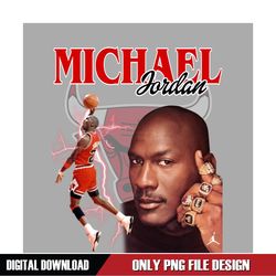 Michael Jordan Chicago NBA Basketball PNG Digital Download