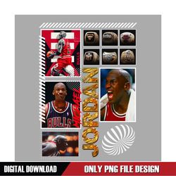 Michael Jordan 6 Rings Design File
