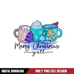 Merry Christmas Yall PNG