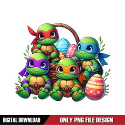 Ninja Turtle Easter Digital Download
