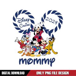 Mommy Mouse Friends Disney Cruise 2024 PNG
