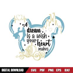 Cinderella Disney Kingdom Heart SVG