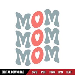 Retro Mom Love Mother Day SVG
