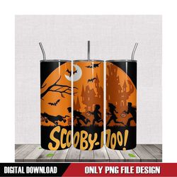 Scooby Doo Halloween Tumbler Sublimation PNG