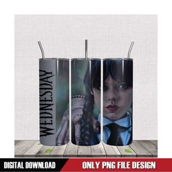 Thing Wednesday Tumbler Sublimation PNG