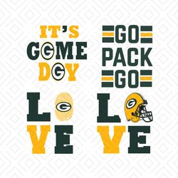 Green Bay Packers Logo Svg, Sport Svg, Green Bay Packers Svg, Love Packers Logo SVG Digital Download