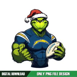 Grinch Los Angeles Chargers PNG