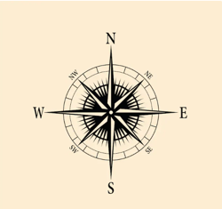 Compass Svg | Camper Compass Svg | Nautical Compass Svg | Adventure Compass | Compass Clipart | Compass Cut files for Cr
