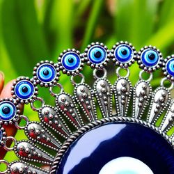 Wall Hanging Pendant Amulets Ornament for KEY Ring Home Garden for PROTECTION, EVIL EYE Decor Wall Hanging Pendant
