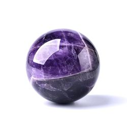 Exquisite Gifts ,Souvenirs Gift ,Natural Dream Amethyst Ball ,Massaging Ball Reiki Healing Stone ,Home Decoration
