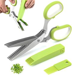 Multi-functional 5 Layer Kitchen Scissors.
