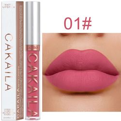 18 Colors Matte Lipgloss Wholesale Cheap Liquid Lipstick Makeup Lip Color Batom Long Lasting Sexy Red Pink Nude Lip Glos