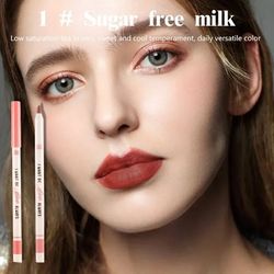 XIXI Sweet Pear Vortex Lipliner Soft Fog Matte Nude Lipstick Pen Outlines Lips Waterproof Beauty Daily Colors Cosmetics