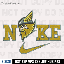 Nike Idaho Vandals Embroidery Designs, Nike Embroidery Files, Machine Embroidery Pattern