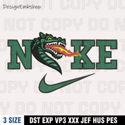 Nike x UAB Blazers Embroidery Designs, Nike Embroidery Files, Machine Embroidery Pattern