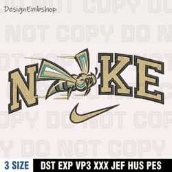 Nike Sacramento State Hornets Embroidery Designs, Nike Embroidery Files, Machine Embroidery Pattern