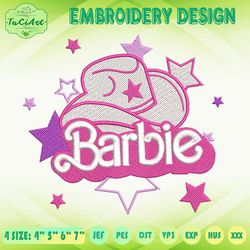 Barbie Embroidery Design, Come On Barbie Embroidery, Lets Go Party Embroidery, Machine Embroidery Designs, Instant Download