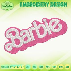 Barbie Embroidery Design, Come On Barbie Embroidery, Lets Go Party Embroidery, Machine Embroidery Designs, Instant Download