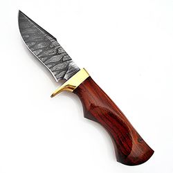 Superb Quality Damascus Steel Hunting Knife,