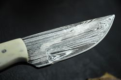 Custom Handmade Damascus Steel Hunting Knife Fixed Blade Knife,